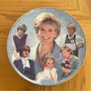 The People's Princess Diana - Memorial Collectible Plate Danbury Mint